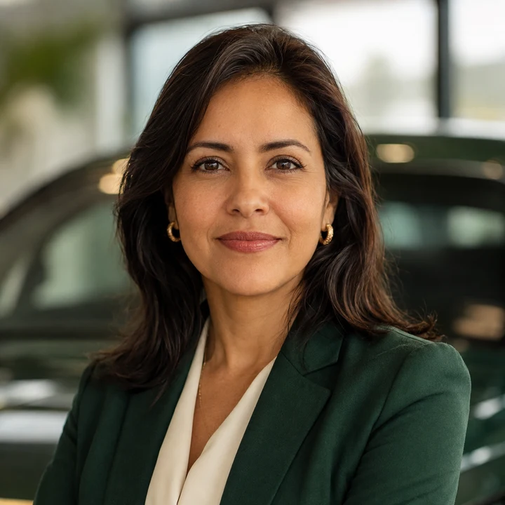 Juana, asesora automotriz en Maracaibo